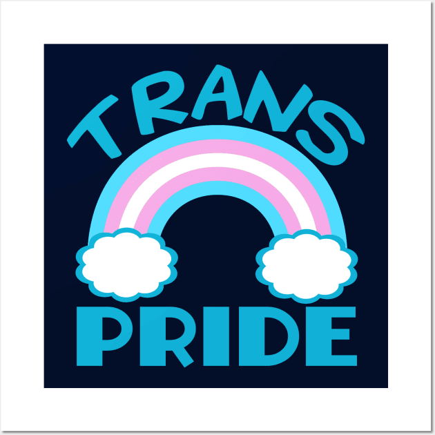 Trans Pride Wall Art by epiclovedesigns